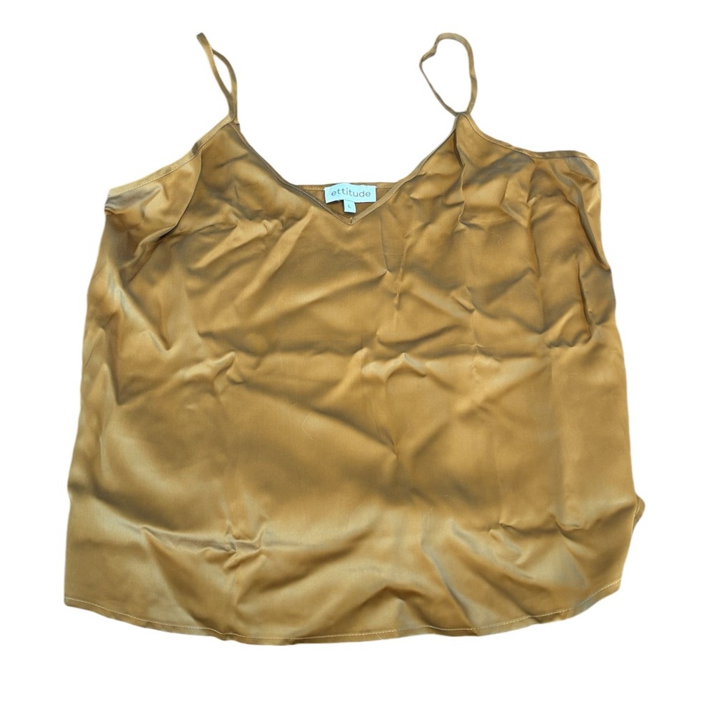 NWT Ettitude Sateen Cami - Chamomile